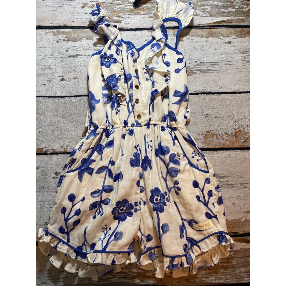 Rosa Flamenco Charlotte Romper NWOT